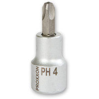 Отверточные биты крестовые на 1/2", длина 55 мм, размер PH2 PROXXON (код 23470)